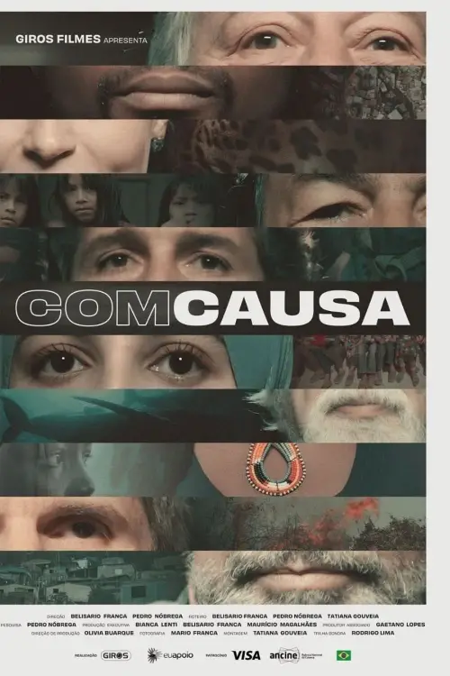 Movie poster "Com Causa"