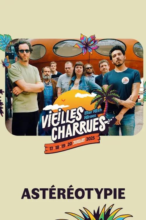 Movie poster "Astéréotypie en concert aux Vieilles Charrues 2025"