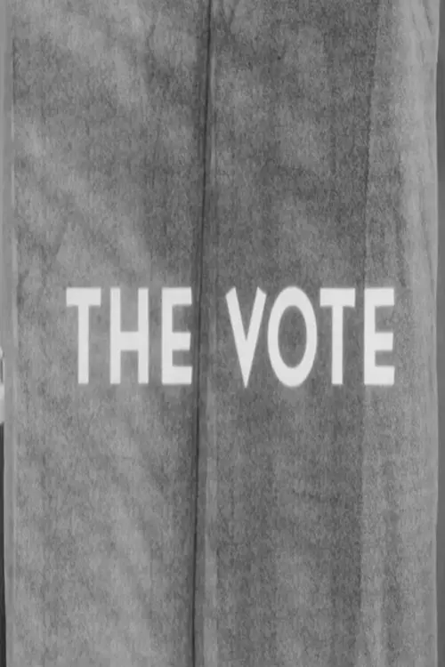 Movie poster "The Vote"