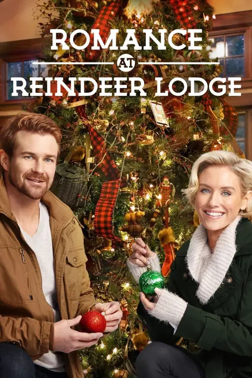 Movie poster "Romance at Reindeer Lodge"