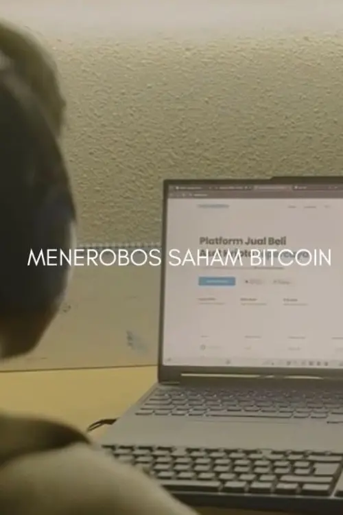 Movie poster "Menerobos Saham Bitcoin"