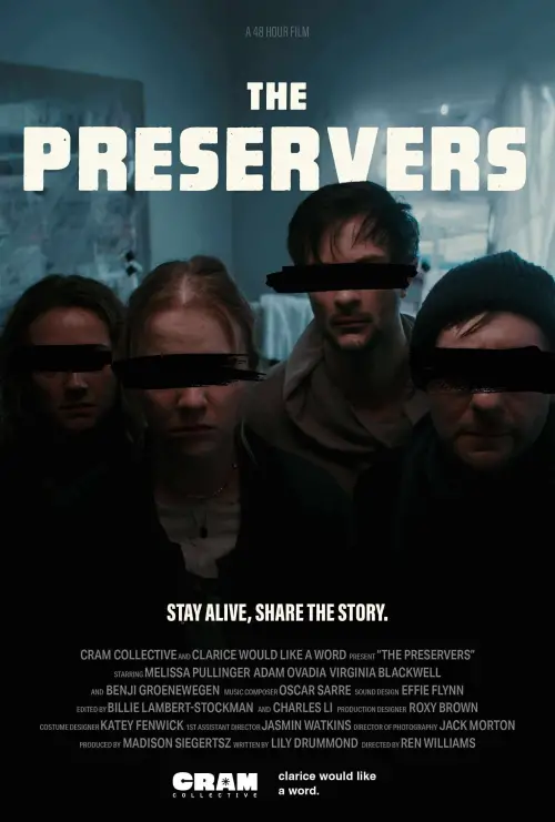 Movie poster "The Preservers"