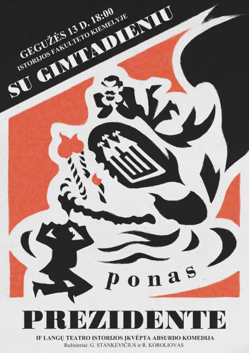 Movie poster "Su Gimtadieniu, Ponas Prezidente"