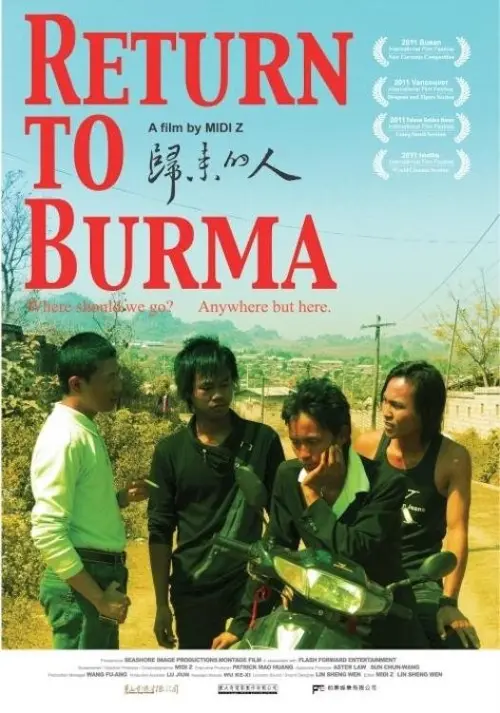 Movie poster "Return to Burma"
