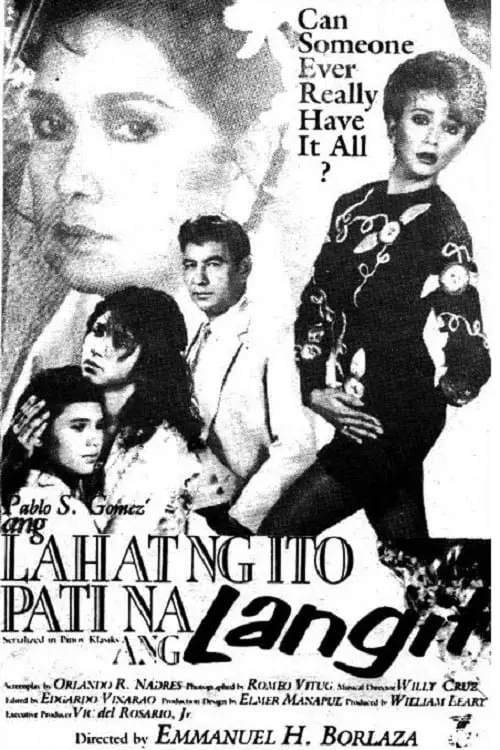 Movie poster "Ang Lahat Ng Ito Pati Na Ang Langit"