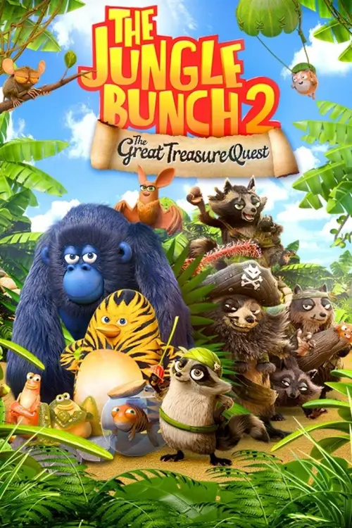 Movie poster "The Jungle Bunch 2: The Great Treasure Quest"