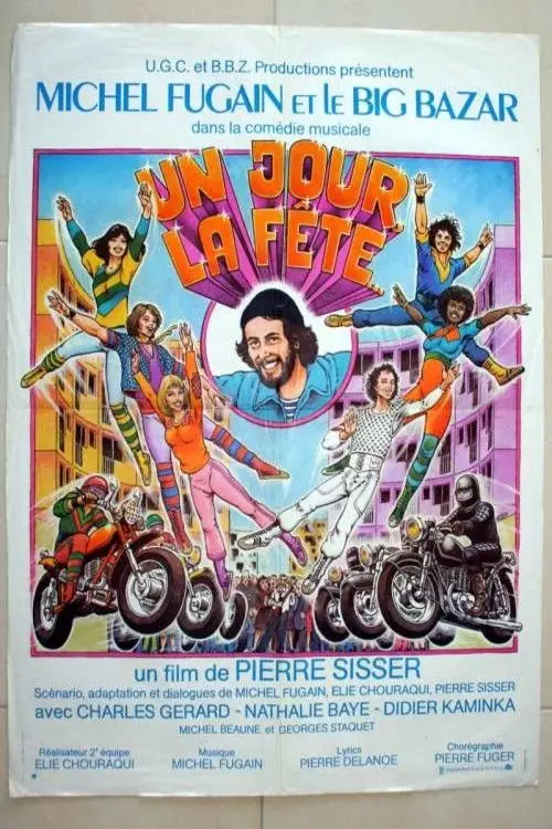 Movie poster "Un jour, la fête"