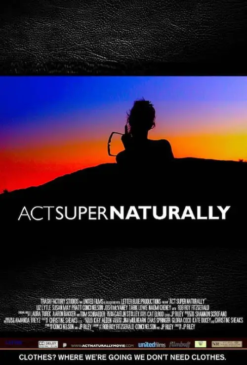 Movie poster "Act Super Naturally"