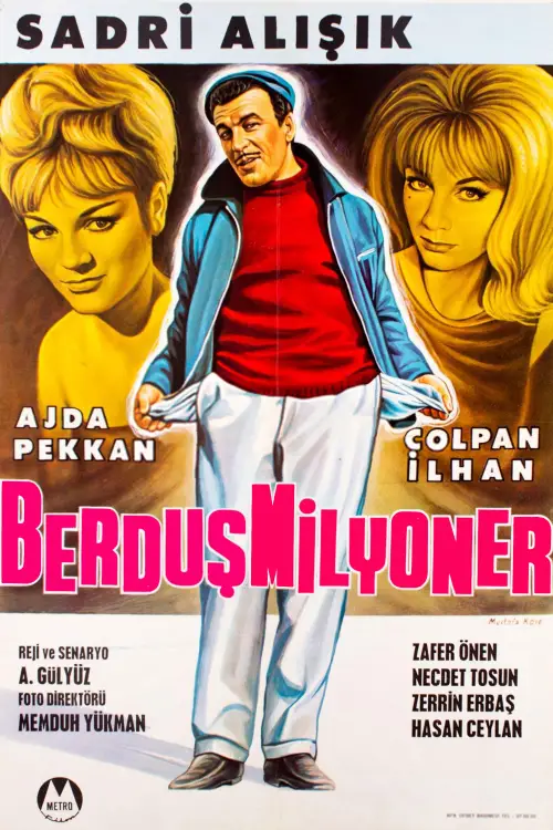 Movie poster "Berduş Milyoner"