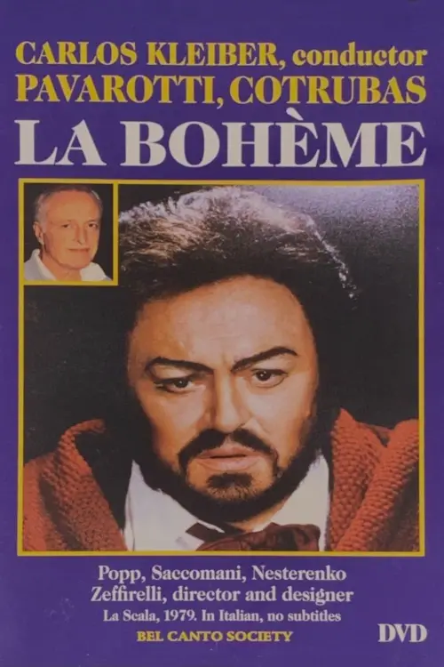 Movie poster "La Bohème"
