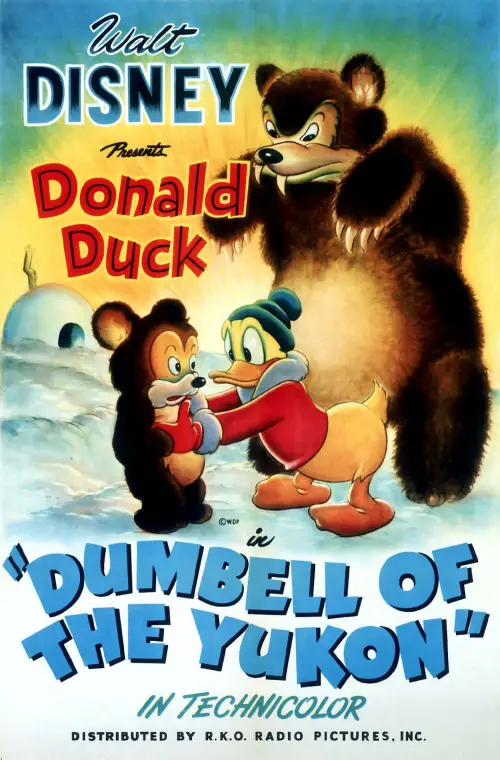 Movie poster "Dumb Bell of the Yukon"
