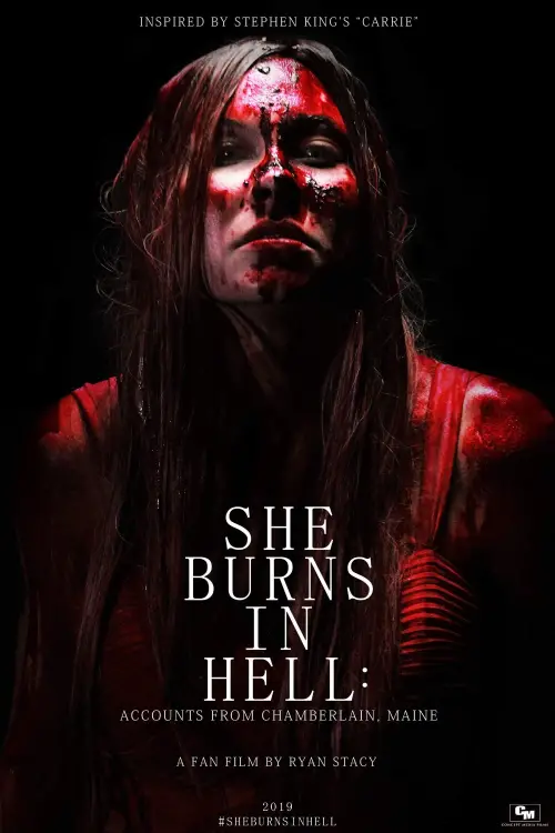Movie poster "She Burns in Hell: Accounts from Chamberlain, Maine"