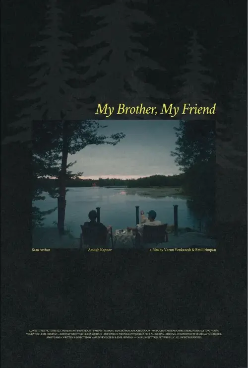 Movie poster "My Brother, My Friend"