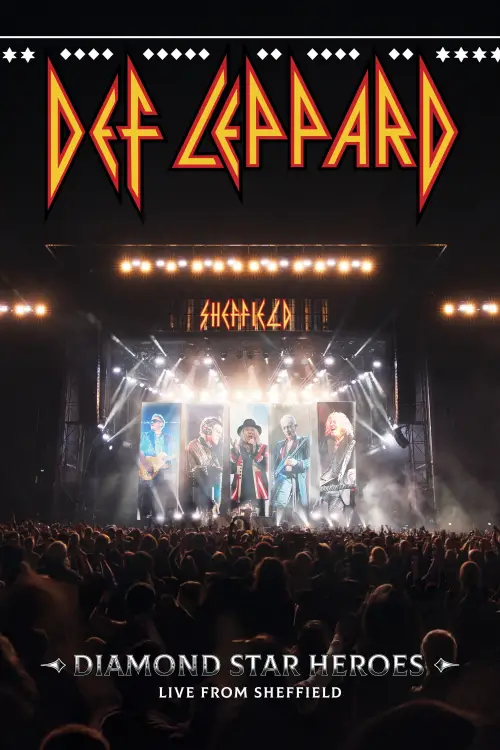 Movie poster "Def Leppard: Diamond Star Heroes"