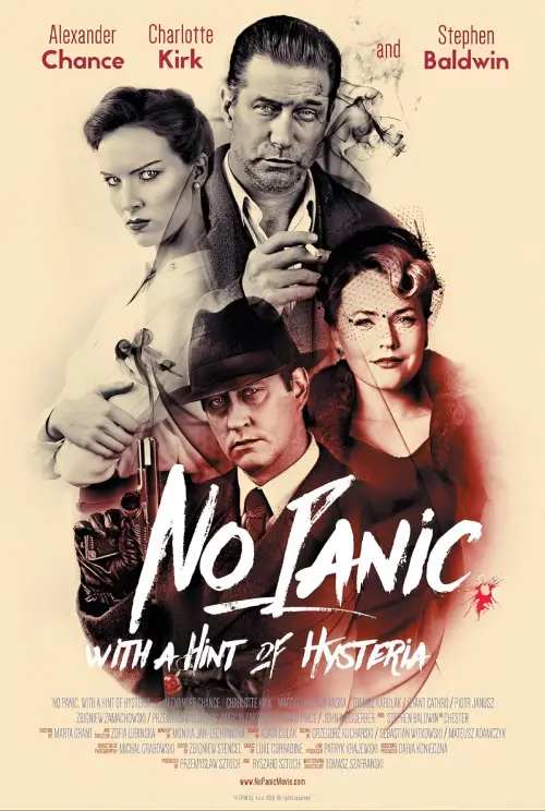 Movie poster "No Panic with a Hint of Hysteria"