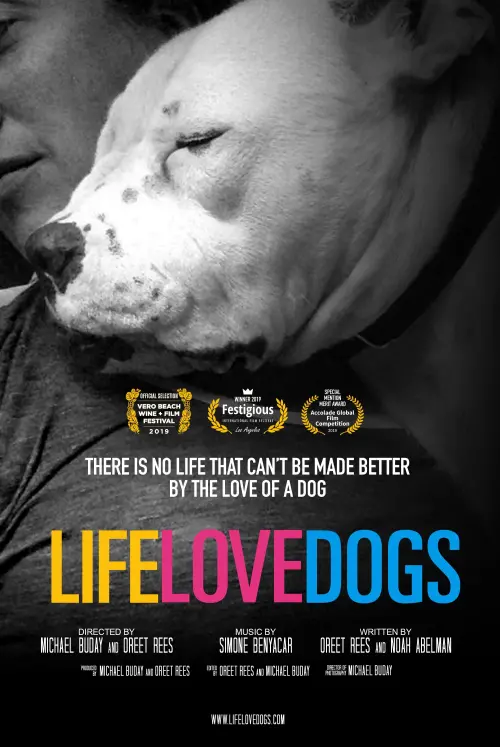 Movie poster "Life Love Dogs"