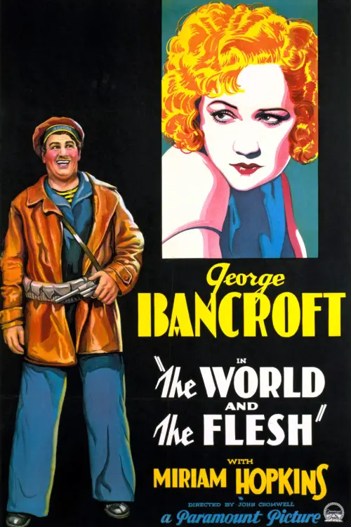 Movie poster "The World and the Flesh"