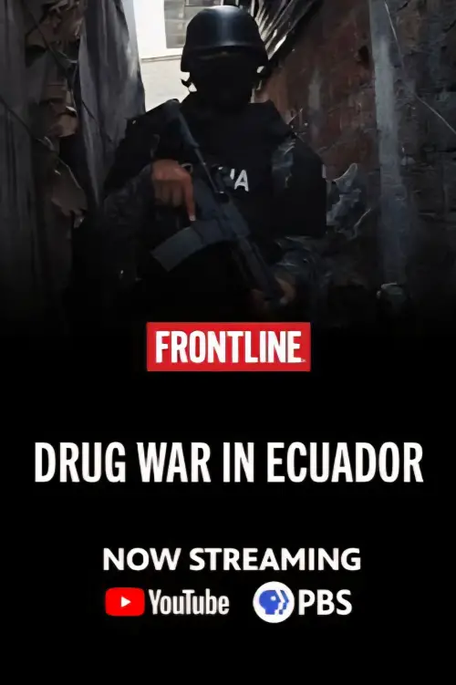 Movie poster "Drug War in Ecuador"