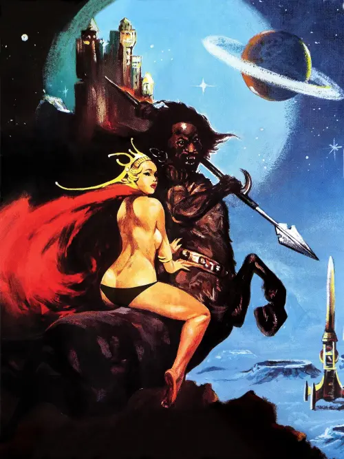 Movie poster "Beast in Space"