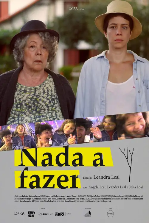 Movie poster "Nada a Fazer"