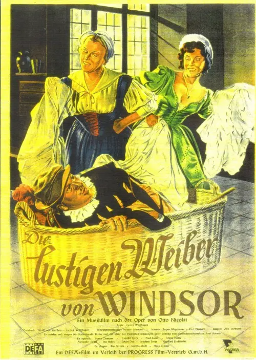 Movie poster "The Merry Wives of Windsor"