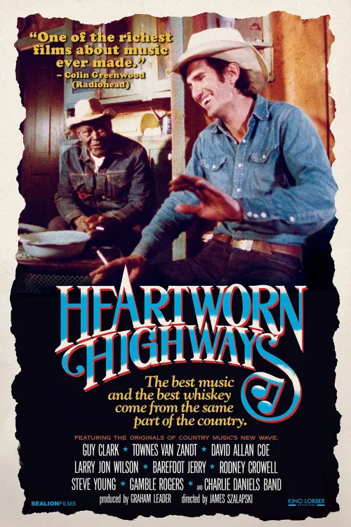 Movie poster "Heartworn Highways"