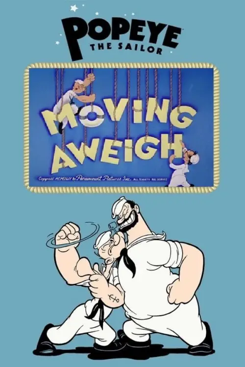 Movie poster "Moving Aweigh"