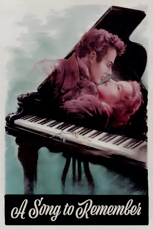 Movie poster "A Song to Remember"