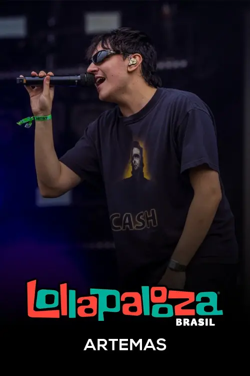 Movie poster "Artemas: Lollapalooza Brasil 2025"