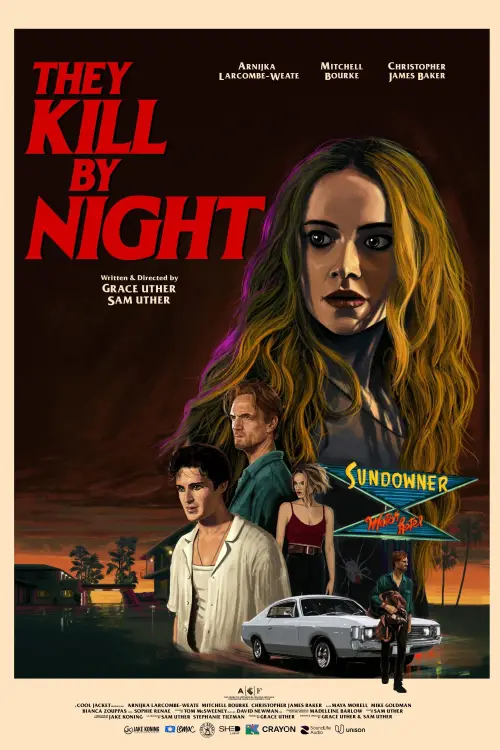 Movie poster "They Kill By Night"