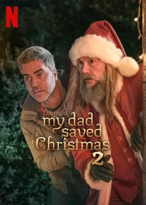 Movie poster "The Night My Dad Saved Christmas 2"