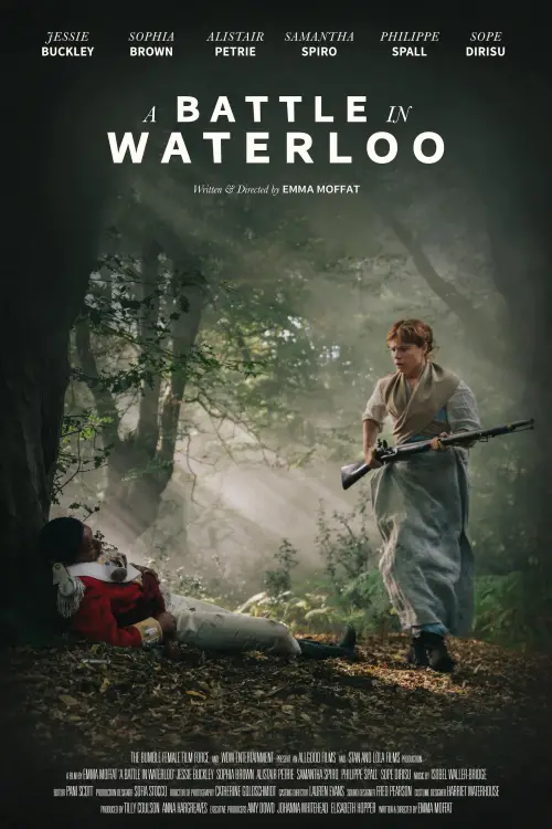 Movie poster "A Battle In Waterloo"