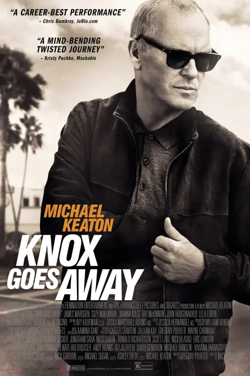 Movie poster "Knox Goes Away"