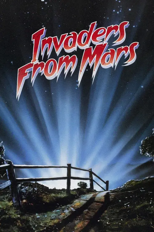 Movie poster "Invaders from Mars"
