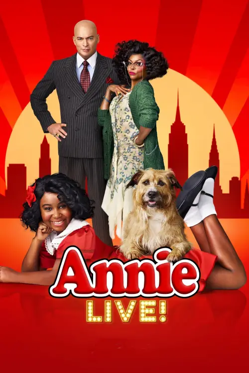 Movie poster "Annie Live!"