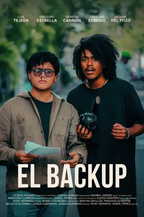 Movie poster "El Backup"