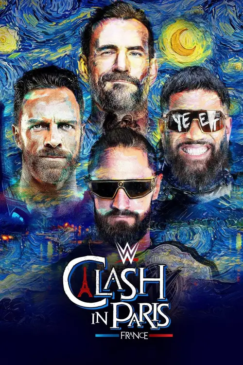 Movie poster "WWE Clash in Paris 2025"