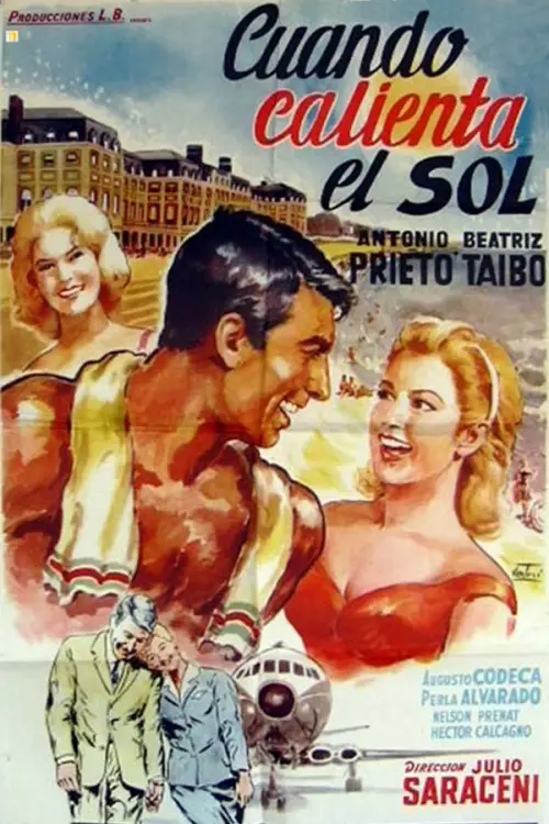 Movie poster "Cuando calienta el sol"