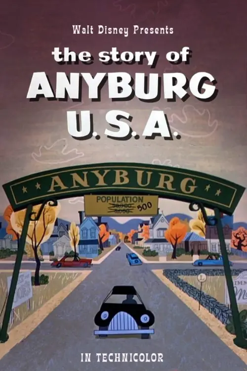 Movie poster "The Story of Anyburg U.S.A."