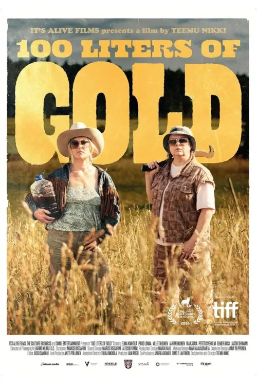 Movie poster "100 Liters of Gold"