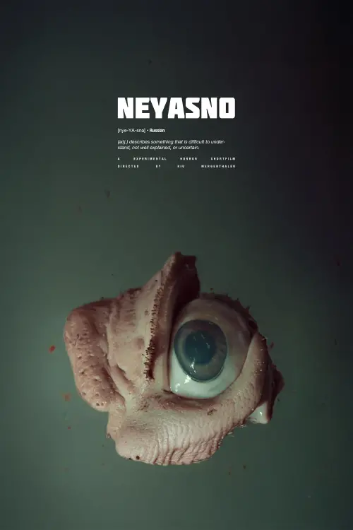 Movie poster "Neyasno"