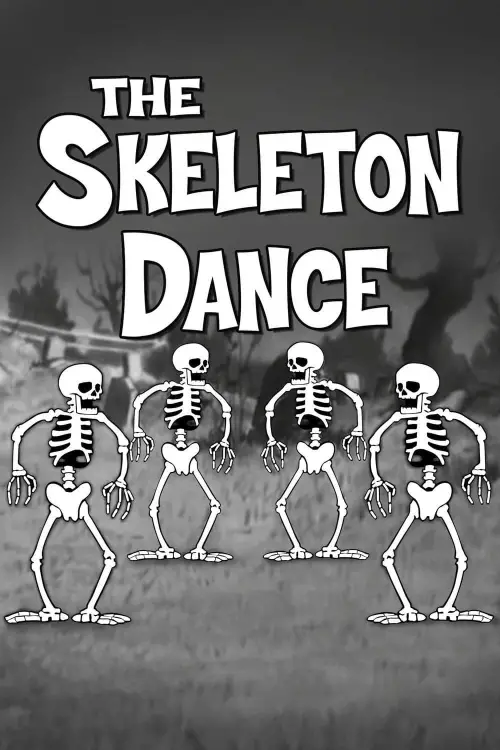 Movie poster "The Skeleton Dance"