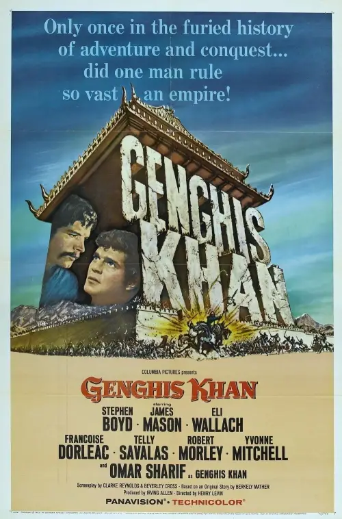 Movie poster "Genghis Khan"