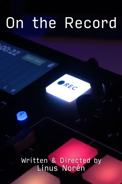 Movie poster "On the Record"