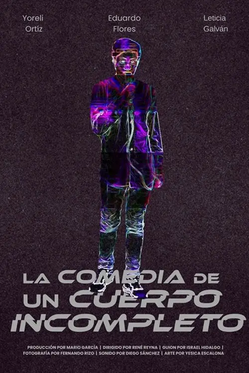 Movie poster "La comedia de un cuerpo incompleto"