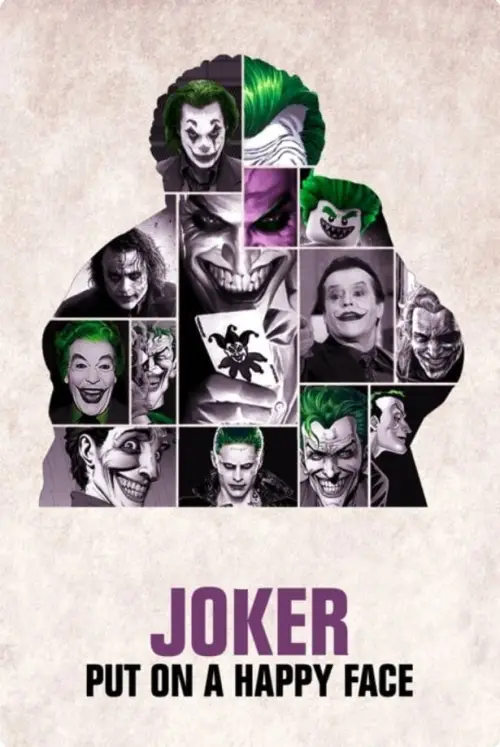 Movie poster "Joker: Put on a Happy Face"