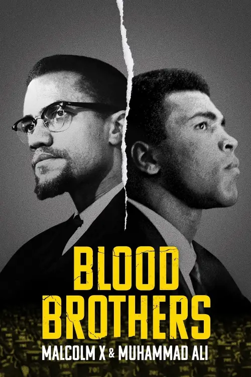Movie poster "Blood Brothers: Malcolm X & Muhammad Ali"