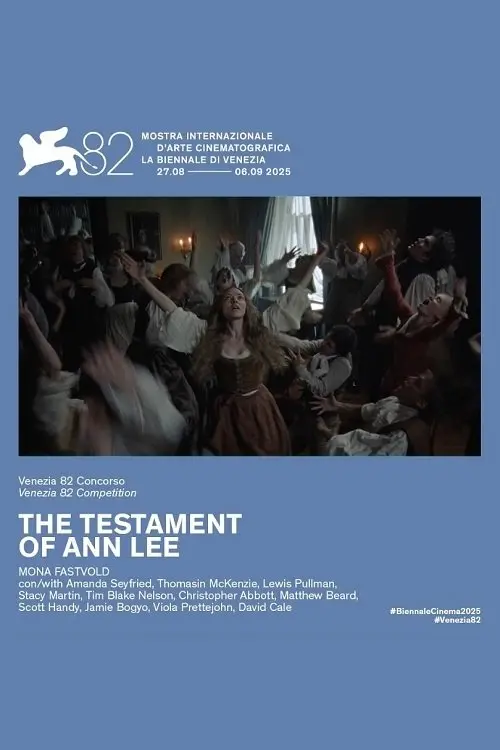Movie poster "The Testament of Ann Lee"