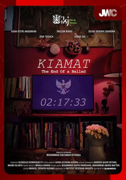 Movie poster "Kiamat: The End Of A Ballad"