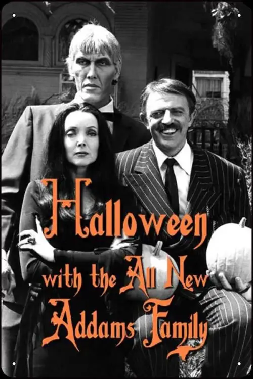 Movie poster "Halloween with the New Addams Family"